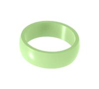 Thewasc Anillos de silicona elásticos suaves, ligeros y resistentes al sudor, para mujeres y hombres, impermeables, accesorios de dedo de moda, anillo de silicona, Matcha, como se describe, como se