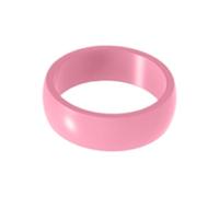 Thewasc Anillos de silicona elásticos suaves, ligeros y resistentes al sudor, para mujeres y hombres, impermeables, accesorios de dedo de moda, anillo de silicona, Deep pink, como se describe, como se