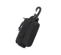 Thewasc Bolsa con hebilla para exteriores, monedero, llavero, cremallera, bolsa pequeña para herramientas, cinturón para bolsos, cinturón, monedero, llavero de herramientas pequeñas, estuche con