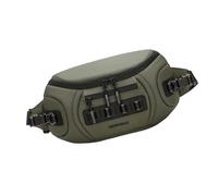 Thewasc - Bolsa cruzada compacta para cámara réflex digital, diseño de protección contra arañazos, amplia correa de ajuste rápido para viajes, múltiples lentes, Green