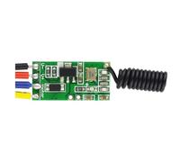Thewasc Compactly Remotes Control Controlador De Control 433MHz Transmisor del Receptor para La Pared De La Puerta DC5V-12V Motor Remoto Módulo Módulo RF Remotes Controlador