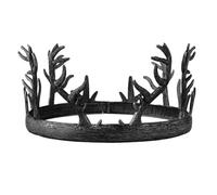 Thewasc Elegante adorno de pelo con corona de cuerno de ciervo, unisex, para cosplay, fiestas, bodas, festivales, eventos, diadema para eventos especiales