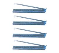 Thewasc Elegante estante acrílico para mahjong con empujador, juego de 4 soportes esenciales para azulejos de noche de juegos familiares