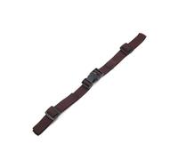 Thewasc Elegante hebilla de correa de hombro negra para mochila, alivia la presión del hombro y correa de mochila al aire libre, marrón oscuro, One Size