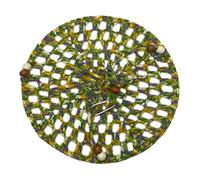 Thewasc Hamacas de dragón barbudo para reptiles, tumbona redonda tejida de algodón para decoración de hábitat de serpientes, hamacas para reptiles, lagartos, tumbonas, cama, tanques grandes para barba