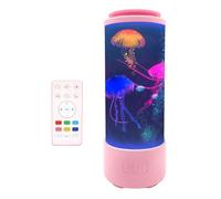 Thewasc Jellyfish - Luz nocturna LED con máquina de sonido de ruido blanco y efectos que cambian de color para un mejor sueño y relajación, lámpara de ruido blanco
