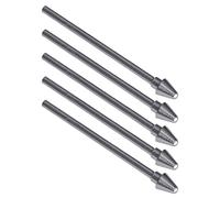 Thewasc Juego de 1/2/5 puntas de bolígrafo de metal y clips que garantizan un control preciso para artistas Tab S11 Ultraly y punta de bolígrafo de metal profesional