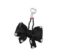 Thewasc LLavero De Lazos Elegantes Para Mujer Accesorio De Abalorios Bolso Práctico Y Suave Multifuncional Decoración Bolso Llavero Con Lazos