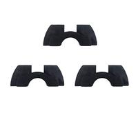 Thewasc M365 - Juego de 3 reductores de sacudidas para patinete eléctrico eléctrico para evitar la amortiguación de la almohadilla de goma M365, cojín plegable