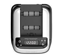 Thewasc Máquina De Reparto Cartas Automática Eléctrica Recargable Distribuidor Naipes Giratorio 360 Dispensador Eléctrico Cartas Póquer para Juegos Fiesta En Casa