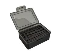 Thewasc Organizador de almacenamiento de batería de 2 A, 3 A, 54 compartimentos para organización inteligente, materiales de polipropileno que garantizan una visibilidad clara, organizadores de