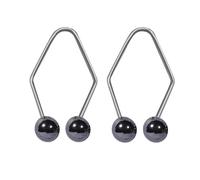 Thewasc - Paquete de 2 piezas falsas para hacer joyas, para hacer músculos, entrenador de la cara natural de desarrollo de sonrisas para mujeres, One Size, como se describe, como se describe