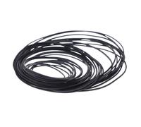 Thewasc Paquete de 50 cintas de cinta de casete variadas comunes para unidad de grabadora de goma de 45 a 130 mm, adaptador de grabadora surtido, soporte de estante de exhibición, colección de discos