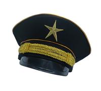 Thewasc Sombrero inspirado oficialmente para espectáculo, cómodo, a la moda, cosplay, accesorio militar, sombrero de juego de rol, disfraz de policía
