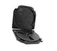 Thewasc Soporte de almacenamiento seguro de carrete de 7 pulgadas con marco de aluminio y funda de transporte, caja de almacenamiento de rehabilitación