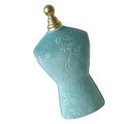 Thewasc Soporte de busto para joyas, superficie de terciopelo, estructura de aleación, diseño moderno, exhibición al por menor, accesorios de exhibición, organizadores, exhibición de joyas, maniquí