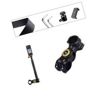 Thewasc Soporte ligero de aluminio para cámara de bicicleta para ciclismo, motocicleta, Vlog, ángulos ajustables para cámara de aventura