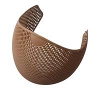 Thewasc Soporte para hiyab fácil de limpiar, diademas de policarbonato para mantenimiento de hiyab, estilo de vida ocupado, diadema para uso femenino, café, Talla única