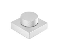 Thewasc Vk01 - Pomo de escritorio con interruptor de volúmenes de aluminio para escritorio, sonido de escritorio suave, volúmenes de metal