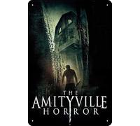 TheWeiPoster The Amityville Horror (2005) - Letrero de estaño vintage para decoración de pared para el hogar, sala de estar, cocina, jardín, dormitorio, oficina, hotel, cafetería y pub