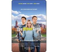 TheWeiPoster The Other Zoey Movie - Letrero de estaño vintage para decoración de pared para el hogar, sala de estar, cocina, jardín, dormitorio, oficina, hotel, cafetería y pub