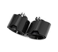 TheXed Xuanqingyi Store Compatible con B*MW G20 G21 320i 330i 420i 430i G22 G23 Punta de silenciador Tubo de Escape Boquilla del Sistema de Escape(Black 1 Pair)