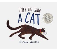 They All Saw A Cat: Brendan Wenzel: 1