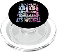 They Call Me Gigi Because Partner In Crime PopSockets PopGrip para MagSafe