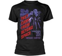 They Came from Beyond Space by Plan 9 They Came from Beyond Space - Camiseta unisex para hombre, Negro , XL