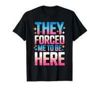 They Forced Me To Be Here Anti-Social Introvert Mood - Camiseta