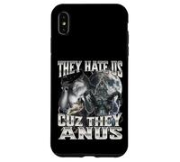 They Hate Us Cuz They Anus Carcasa para iPhone XS MAX