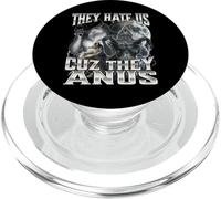 They Hate Us Cuz They Anus PopSockets PopGrip para MagSafe