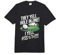 They Yell Hole In One - Divertida Cita de Golfista Comfort Colors Adult Heavyweight T-Shirt