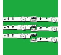 THgfdZX 10 Uds tira de retroiluminación Compatible con UE40H6200 D4GE-400DCA-R2 R1 400DCB-R2 R1 BN96-30450A 30449A BN96-38890A 38889A 30417A