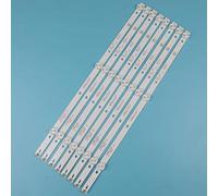 THgfdZX Tira de retroiluminación de TV de 8 piezas Compatible con LE43M3570 LE43M3579 modelo 4708-K43WDC-A1113N11 regla K430WDC1