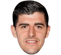 Thibaut Courtois (Smile) Mascaras de Personajes Famosos, Caras de Carton