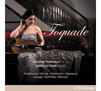 Thibeault,Marina - Toquade, Oeuvres pour Alto et Piano
