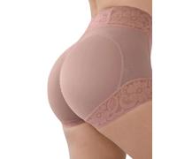 ThiCc Bragas Levanta Cola - Encaje De Cintura Alta Para Mujer Control De Barriga Butt Lifter Faja Shorts Uso Diario Moldeador Corporal (L, Púrpura)