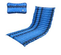 ThiCc Colchón y almohada de agua de refrigeración - Almohadilla de cama fría de PVC para verano, colchón de aire, colchoneta de dormir para dormitorio, camping, estudiante, dormitorio, playa, piscina