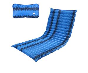 ThiCc Colchón y almohada de agua de refrigeración - Almohadilla de cama fría de PVC para verano, colchón de aire, colchoneta de dormir para dormitorio, camping, estudiante, dormitorio, playa, piscina