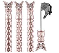 Thick And Long Curling Mascara, Waterproof Long-Lasting 3d Curling Eyelash Iron With No Flaking, Volume And Length Waterproof(3Pc pink bottle)