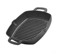 Thick Cast Iron Grill Pan 32 cm Build Thick Cast Iron Grill Pan