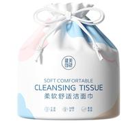 Thick Facial Cleansing Tissue, Soft Face Drying Towels, Wet and Dry Thick Facial Towels for Women, Adults, Cleansing and Drying Towels for Gentle Skin Care, Facial Tissue for Cleansing