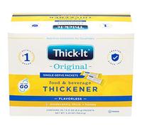 Thick-It Original Food & Beverage - Paquetes individuales moderadamente gruesos para disfagia (IDDSI), consistencia de miel, ayuda para tragar digestible, fácil de mezclar y disolver instantáneamente