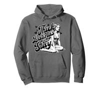 Thick Latinas Can Stay Funny Quote Thicc Women Regalo Sudadera con Capucha