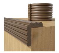 Thick Self-Adhesive Foam Pipe Insulation Tape, Outdoor Water Pipe Anti-Reeze Strip with Anti-Collision Protection for Winter Thermal Insulation, 2m Length (Marrón, 2M (1Roll))