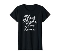 Thick Thighs Thicc Girl Camiseta