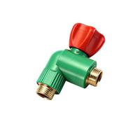 Thick Wall Pipe Angles Valves, Large Flows Straight Through Easy Installation for Plumbing and Connection Water Angles