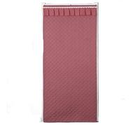 Thick Windproof Cold-proof Thermal Door Curtain Winter Quilted Design Keep Warm Screen Easy Installation(Color-4,100x200cm)