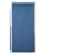 Thick Windproof Cold-proof Thermal Door Curtain Winter Quilted Design Keep Warm Screen Easy Installation(Color-2,100x220cm)